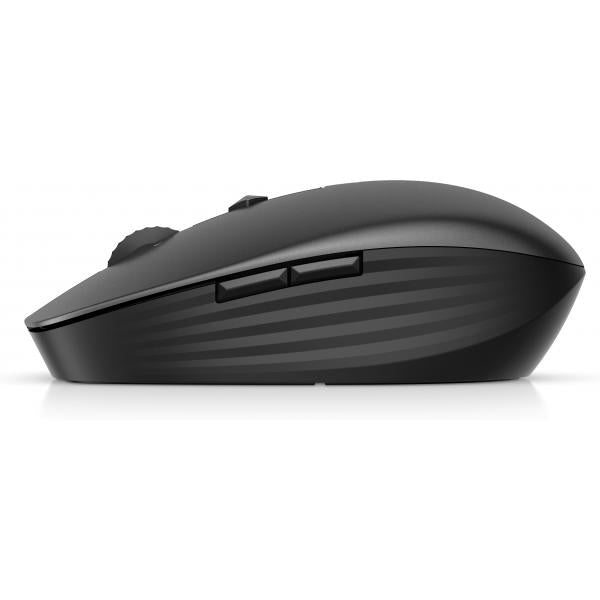 HP Mouse wireless 635 Multi-Device (MULT-DVC 635 BLK WRLS MOUSE - 635 Multi-Device, 635 - Multi-Device, Ambidextrous, RF Wireless+Bluetooth, 1200 DPI, Black - Warranty: 12M)Hp1D0K2AA#AC3