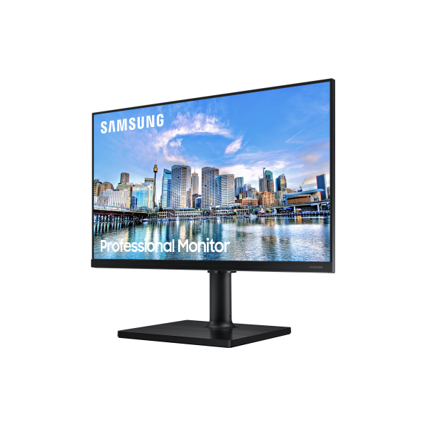 Samsung T45F Monitor PC 61 cm [24] 1920 x 1080 Pixel Full HD LED Nero (Samsung T45F LF24T450FQRXXU 61 cm 24IN 1920 x 1080 pixels Full HD LED Black)SamsungLF24T450FQRXXU