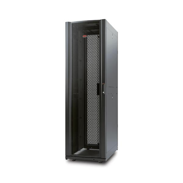 APC AR3810 rack 42U Rack indipendenti Nero (APC NetShelter AV Enclosure with Sides and 10-32 Threaded Rails. Size [WxDxH: 60 cm x 82.5 cm x 199 cm] May require special handling and delivery can take up to 3 days due to the size. Check with sales.)Apc...