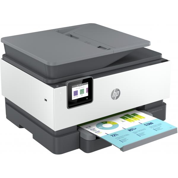 HP OfficeJet Pro 9010e Wireless All-in-One Colore Stampante, Instant Ink; Stampa fronte/retro (OFFICEJET PRO 9010E HP+ - OfficeJet Pro 9010e, Thermal - OfficeJet Pro 9010e, Thermal inkjet, Colour printing, 4800 x 1200 DPI, A4, - Warranty: 12M)Hp257G4B#629