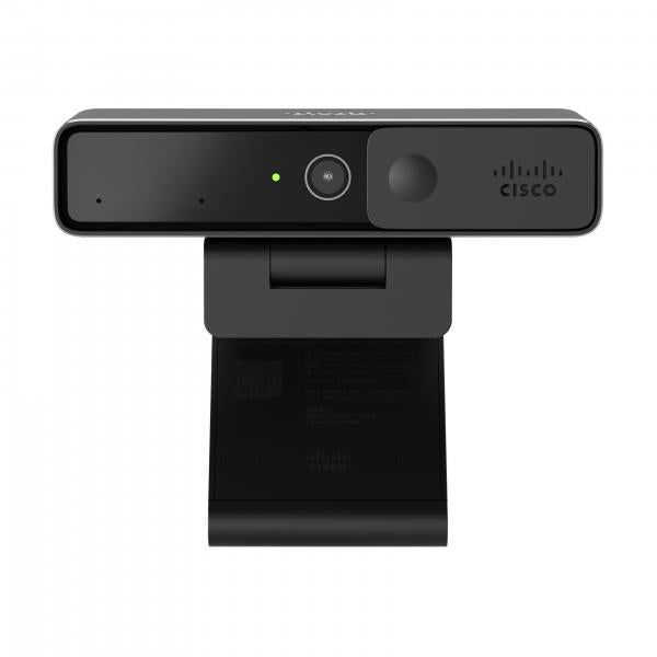 Cisco CD-DSKCAM-C-WW webcam 13 MP 3840 x 2160 Pixel USB-C Nero (CISCO WEBEX DESK CAMERA CARBON - BLACK - WORLDWIDE)CiscoCD-DSKCAM-C-WW