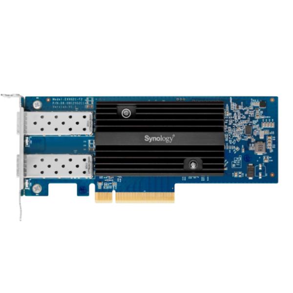 Synology E10G21-F2 scheda di rete e adattatore Interno Fibra 10000 Mbit/s (SYNOLOGY NETWORK ADAPTER 10G SFP+,PCIE 3.0 x8 LOW PROFILE)SynologyE10G21-F2