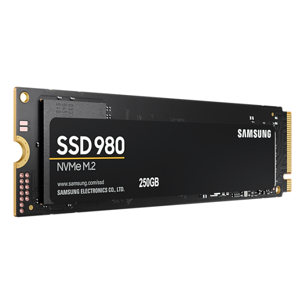 Samsung 980 250 GB M.2 PCI Express 3.0 NVMe V-NAND (980 M.2 250 GB PCI Express - 3.0 V-NAND NVMe 980, 250 GB, - M.2, 1300 MB/s - Warranty: 12M)SamsungMZ-V8V250BW