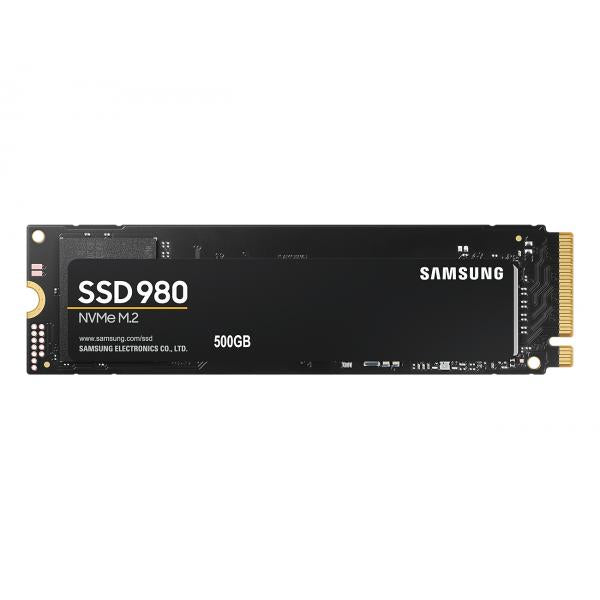 Samsung 980 500 GB M.2 PCI Express 3.0 NVMe V-NAND (Samsung 980 [MZ-V8V500BW] 500GB NVMe SSD, M.2 Interface, PCIe Gen3, 2280, Read 3100MB/s, Write 2600MB/s, 5 Year Warranty)SamsungMZ-V8V500BW