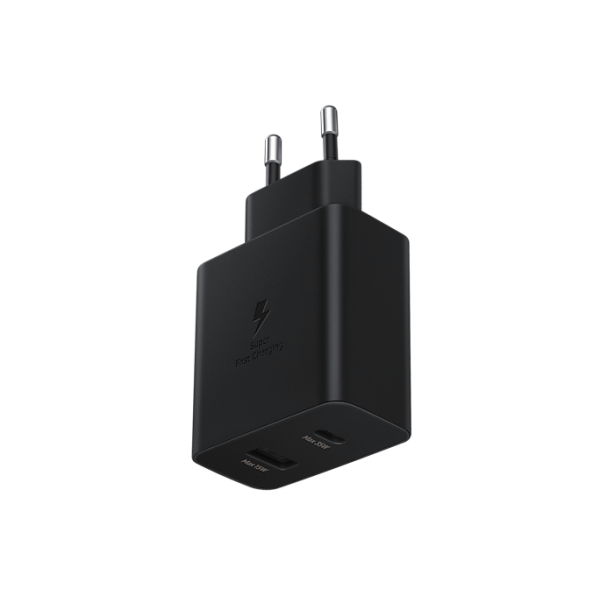 Samsung EP-TA220NBEGEU Caricabatterie per dispositivi mobili Cuffie, Auricolare, Computer portatile, Smartphone, Orologio intelligente, Tablet Nero AC Interno (Common Black 35W Power - Adapter Duo - Warranty: 24M)SamsungEP-TA220NBEGEU