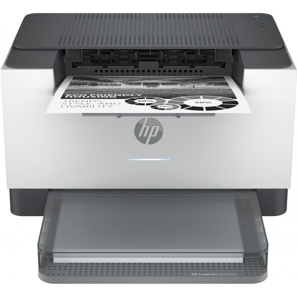 HP LaserJet M209dw Wireless Bianco e nero Stampante, Fronte/retro (LASERJET M209DW LaserJet - M209dw, Laser, 600 x LaserJet - M209dw, Laser, 600 x 600 DPI, A4, 30 ppm, Duplex printing, White - Warranty: 12M)Hp6GW62F#B19