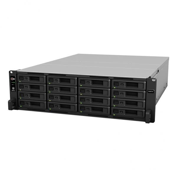 Synology RackStation RS4021xs+ NAS Armadio [3U] Intel Xeon D D-1541 16 GB DDR4 256 TB HDD DiskStation Manager Nero (Synology RackStation RS4021xs+ 256TB [Synology HAT 5300] 16 bay; High Performance 3U Storage for Enterprise Data Management; Intel [5Y...