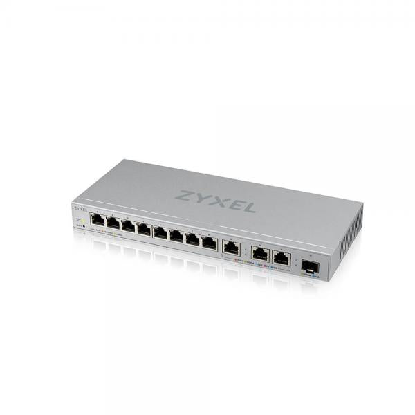 Zyxel XGS1250-12 Gestito 10G Ethernet [100/1000/10000] Grigio (ZYXEL XGS1250-1212-PORT SMART - MANAGED MULTIGIG SWITCH MIT 8-PO)Zyxel4718937614271XGS1250-12-ZZ0101F