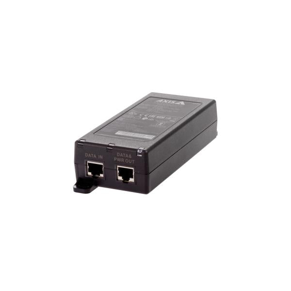 Axis 02208-001 adattatore PoE e iniettore Fast Ethernet, Gigabit Ethernet 56 V (30 W MIDSPAN AC/DC - 02208-001, Fast Ethernet, - Gigabit Ethernet, 10,100,1000 Mbit/s, IEEE 802.3af,IEEE 802.3at, Black, IS - Warranty: 60M)Axis733102107471202208-001