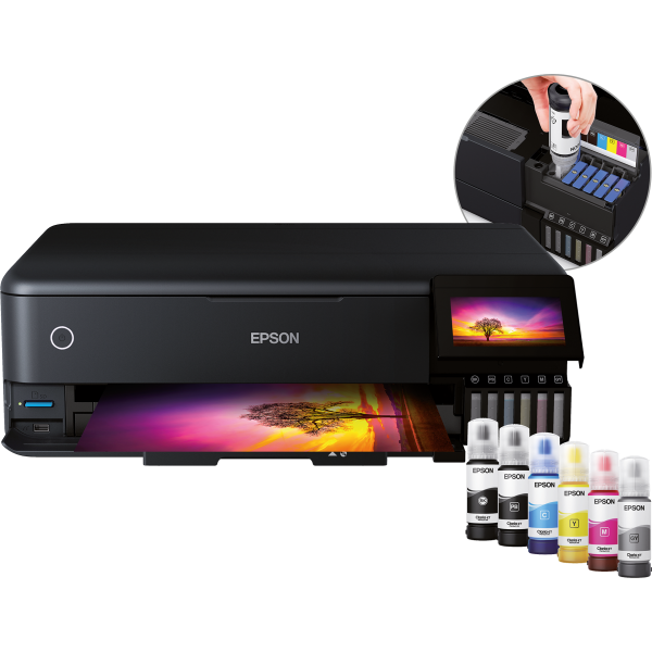 Epson EcoTank ET-8550 stampante fotografica multifunzione a serbatoio (Epson EcoTank ET-8550 A3 [3in1])Epson8715946676722C11CJ21401