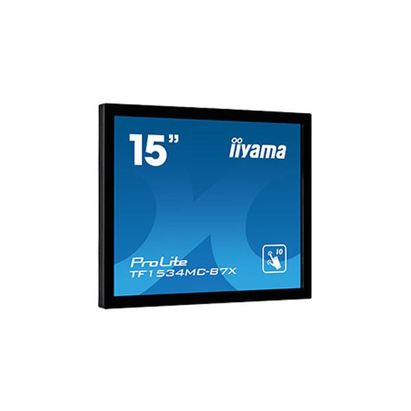 Iiyama TF1534MC-B7X monitor POS 38,1 cm [15] 1024 x 768 Pixel XGA Touch screen (iiyama ProLite TF1534MC-B7X 15' Capacitive Touch Screen Display)Iiyama4948570118380TF1534MC-B7X