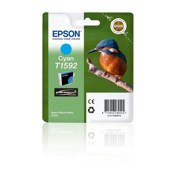 Epson Cartuccia Ciano (Epson T1592 - cyan - original - bl?kpa)EpsonC13T15924010