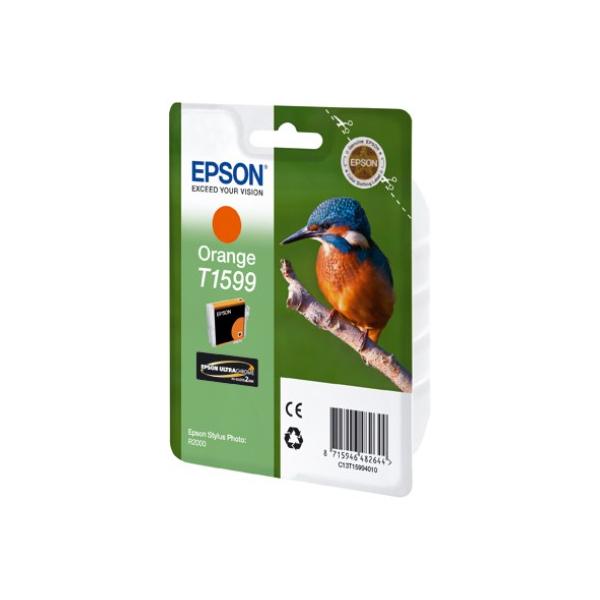 Epson Cartuccia Arancio (EPSON R2000 ORANGE INK ULTRACHROME HI-GLOSS 2 PHOTOGRAPHIC)EpsonC13T15994010