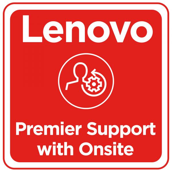 Lenovo 5 Anni Premier Support Con Onsite (5Y PREMIER SUPPORT UPGRADE - FROM 3Y PREMIER SUPPORT)Lenovo5WS0W86733