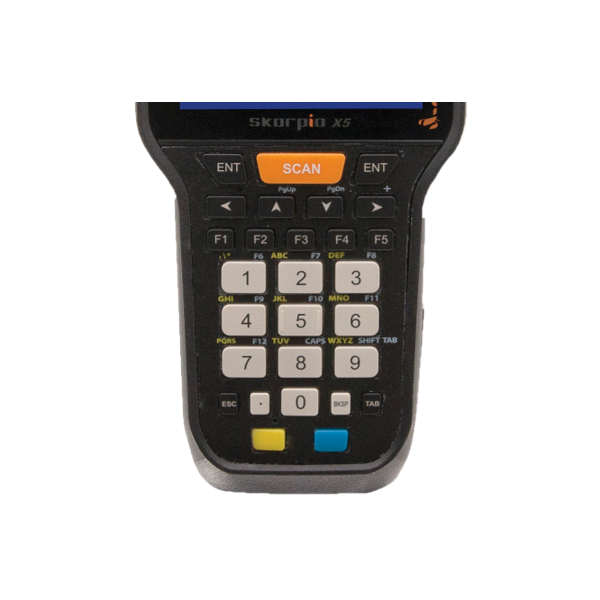 Datalogic Skorpio X5 computer palmare 10,9 cm [4.3] 800 x 480 Pixel Touch screen 665 g Nero (SKORPIO X5 XLR PGRIP WIFI 4.3IN - BT 4GB/64GB 28-KEY CON 2D A10 EB)Datalogic943500048
