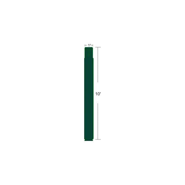 Zebra 10012712-4 etichetta per stampante Verde Etichetta per stampante autoadesiva (Z-BAND FUN 25X254MM - 350 BANDS/ROLL GREEN BOX OF 4)Zebra10012712-4