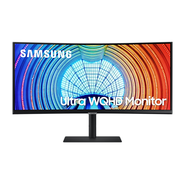 Samsung LS34A650UXU Monitor PC 86,4 cm [34] 3440 x 1440 Pixel UltraWide Quad HD LED Nero (S34A650 34inch 21:9 Curved - 1000R 3440x1440 VA-LED 4ms - 100Hz HDR10 DP/HDMI/USB Type-C 95Watts HAS 100mm VESA Black - Warranty: 12M)SamsungLS34A650UXUXEN