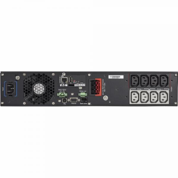 Eaton 9PX gruppo di continuità [UPS] Doppia conversione [online] 1,5 kVA 1500 W 8 presa[e] AC (Eaton 9PX Lithium-ion - Netpack - UPS [installabile in rack / esterno] - 200/208/220/230/240 V c.a. V - 1500 watt - 1500 VA - 1 fase - Ethernet 10/100/1000...