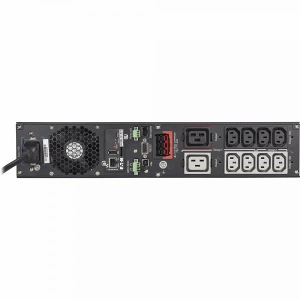 Eaton 9PX 3000i RT2U Netpack Li-Ion gruppo di continuità [UPS] Doppia conversione [online] 3 kVA 2400 W 10 presa[e] AC (Eaton 9PX Lithium-ion - Netpack - UPS [installabile in rack / esterno] - 200/208/220/230/240 V c.a. V - 2400 watt - 3000 VA - 1 fa...