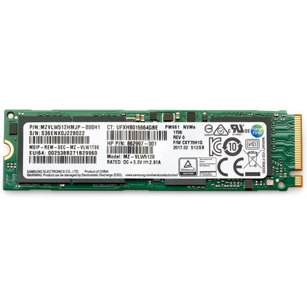 HP SSD TLC PCIe 4x4 NVMe da 512 GB (SSD 512GB PCIe NVME TLC - Warranty: 12M)Hp0195908687375406L8AA