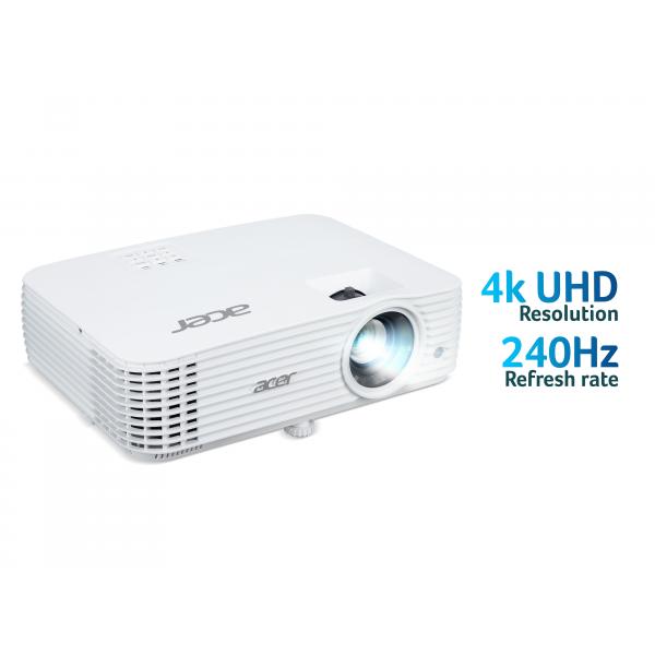 Acer H6815BD Proiettore a raggio standard 4000 ANSI lumen DLP UHD 4K [3840x2160] Compatibilità 3D Nero (Acer H6815BD - DLP projector - 3D - 4000 lumens - 3840 x 2160 - 16:9 - 4K)Acer4710886118947MR.JTA11.002