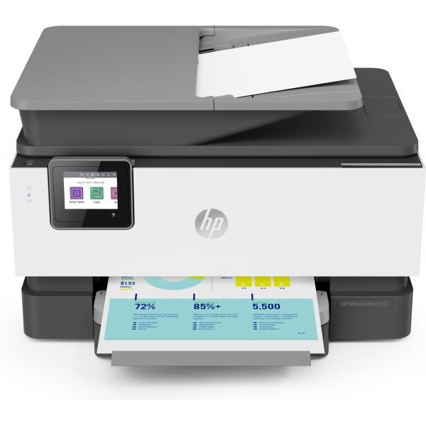 HP OfficeJet Pro 9010 Wireless All-in-One Colore Stampante, Stampa fronte/retro; fotocopiatrice, scanner (HP Officejet Pro 9010 All-In-One Wireless Inkjet Printer)Hp3UK83B#A80