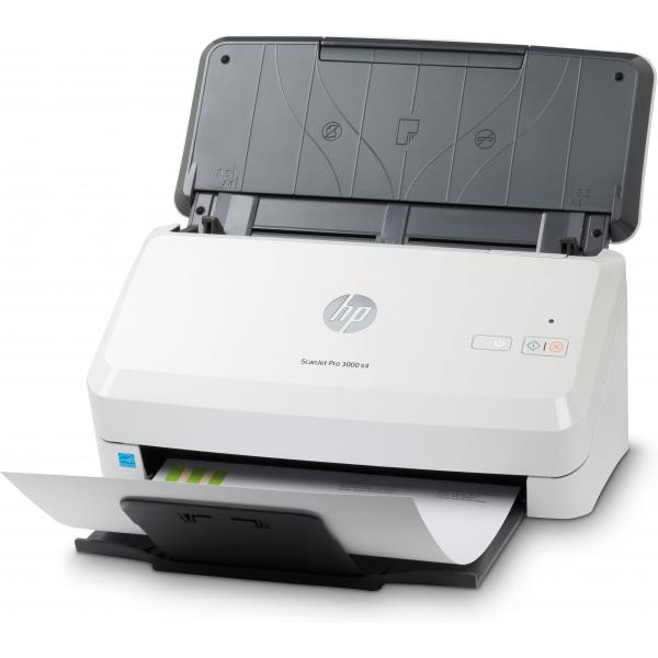 HP ScanJet Pro 3000 s4 Scanner a foglio 600 x 600 DPI A4 Nero, Bianco (HP Scanjet Pro 3000 s4 Sheet-feed - Scanner documenti - CMOS/CIS - Duplex - 216 x 3100 mm - 600 dpi x 600 dpi - fino a 40 ppm [mono] - ADF [Alimentatore automatico documenti] [50 ...