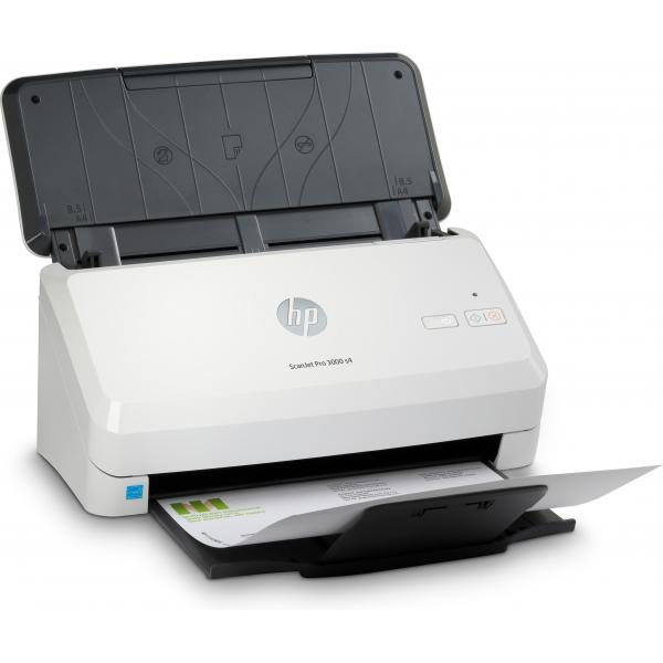 HP ScanJet Pro 3000 s4 Scanner a foglio 600 x 600 DPI A4 Nero, Bianco (Scanjet Pro 3000 S4 Sheet-Fed - Scanner 600 X 600 Dpi A4 - Black, White - Warranty: 12M)Hp6FW07A#B19