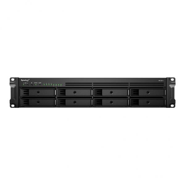 Synology RackStation RS1221+ NAS Armadio [2U] Ryzen Embedded V1500B 4 GB DDR4 96 TB HDD DiskStation Manager Nero (Synology RS1221+/96TB HAT5300 8 Bay Rack)Synology5051868181597RS1221+/96TB-HAT5300