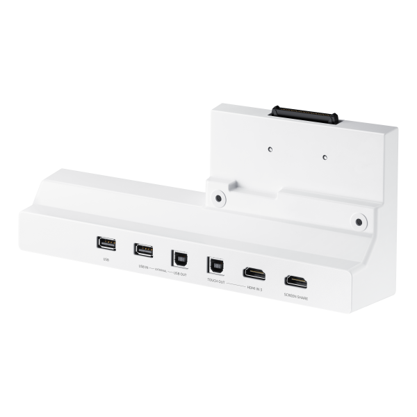 Samsung CY-TF65BRC replicatore di porte e docking station per laptop Bianco (SAMSUNG FLIP 2 CONNECTIVITY TRAY,FOR 55'' & 65'')SamsungCY-TF65BRCXEN