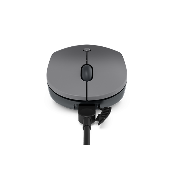 Lenovo Go USB-C Wireless mouse Ufficio Ambidestro RF Wireless Ottico 2400 DPI (Lenovo Go - mus - 2.4 GHz - stormgr)Lenovo0195477960664GY51C21210