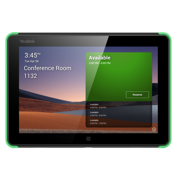 Yealink 1303110 espositore per sale riunioni 20,3 cm [8] 1280 x 800 Pixel 802.11a, 802.11b, 802.11g, Wi-Fi 4 [802.11n], Wi-Fi 5 [802.11ac] Bluetooth (MSFT - VC Room System - RoomPanel-Teams - Warranty: 24M)Yealink1303110