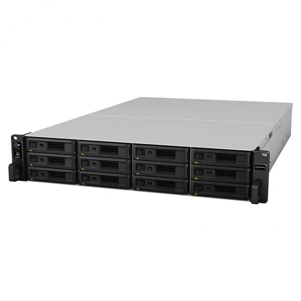 Synology RackStation RS3621RPxs NAS Armadio [2U] Intel Xeon D-1531 8 GB DDR4 192 TB HDD DiskStation Manager Alluminio, Nero (Synology RS3621RPxs/192TB HAT5300 12 Bay)Synology5051868182341RS3621RPXS/192TB-HAT5300