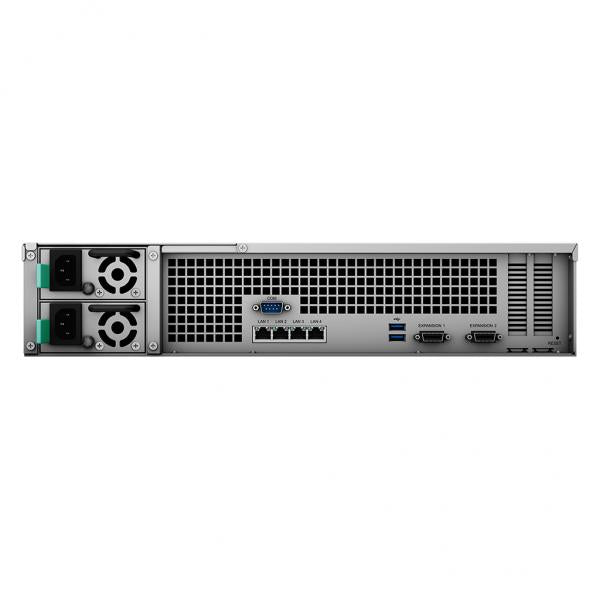 Synology RackStation RS3621RPxs NAS Armadio [2U] Intel Xeon D-1531 8 GB DDR4 192 TB HDD DiskStation Manager Alluminio, Nero (Synology RS3621RPxs/192TB HAT5300 12 Bay)Synology5051868182341RS3621RPXS/192TB-HAT5300