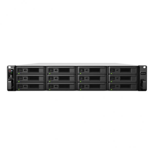 Synology RackStation RS3621RPxs NAS Armadio [2U] Intel Xeon D-1531 8 GB DDR4 192 TB HDD DiskStation Manager Alluminio, Nero (Synology RS3621RPxs/192TB HAT5300 12 Bay)Synology5051868182341RS3621RPXS/192TB-HAT5300