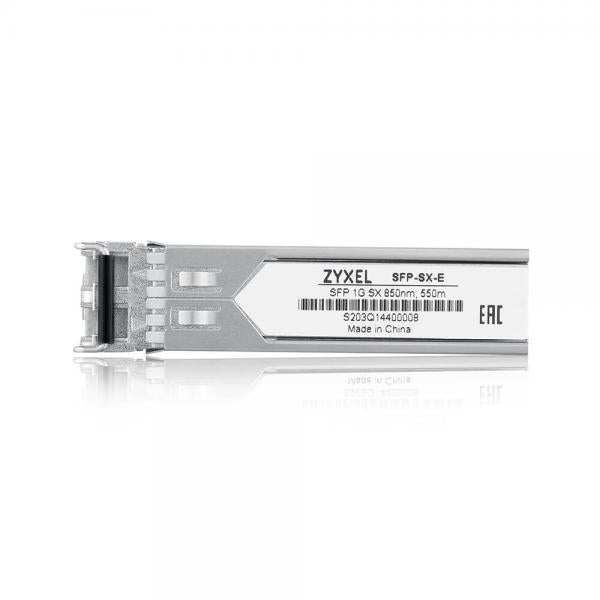 Zyxel SFP-SX-E modulo del ricetrasmettitore di rete Fibra ottica 1000 Mbit/s 850 nm (Zyxel SFP-SX-E - Modulo transceiver SFP [mini-GBIC] - 1GbE - 1000Base-SX - LC multi-mode - fino a 550 m - 850 nm [pacchetto di 10])Zyxel4718937619214SFP-SX-E-ZZBD01F