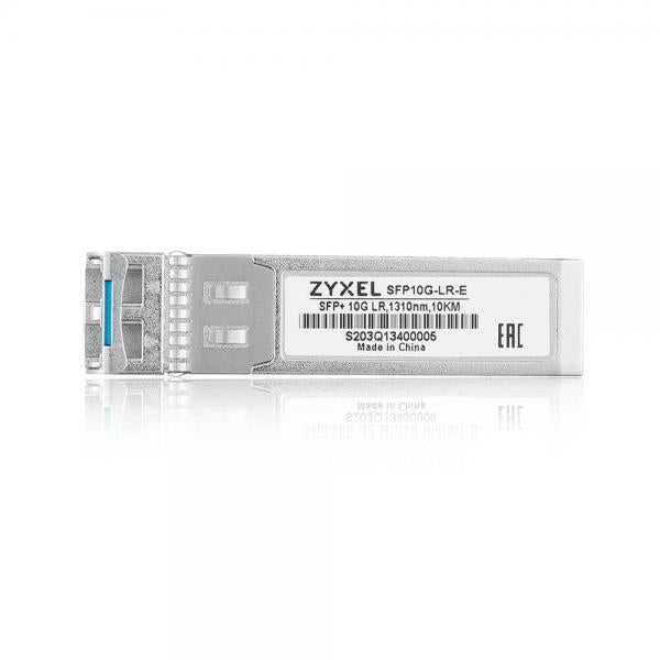 Zyxel SFP10G-LR-E modulo del ricetrasmettitore di rete Fibra ottica 10000 Mbit/s SFP+ 1310 nm (Zyxel SFP10G-LR-E - Modulo transceiver SFP+ - 10GbE - 10GBase-LR - modalit singola LC - fino a 10 km - 1310 nm [pacchetto di 10])Zyxel4718937619221SFP10G-L...