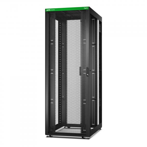 APC ER8820 rack 48U Rack indipendenti Nero (EASY RACK 800MM/48U/1200MM WITH - ROOF CASTORS FEET AND 4 BRACKETS)Apc0731304433316ER8820