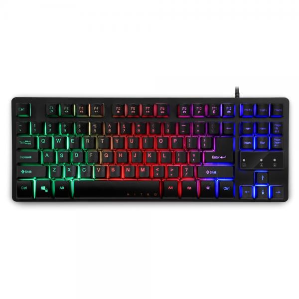 Acer Nitro GP.KBD11.01Z tastiera Gaming USB QWERTY Inglese UK Nero (ACER NITRO GAMING KEYBOARD - UK LAYO) - Versione UKAcer4710886543220GP.KBD11.01Z
