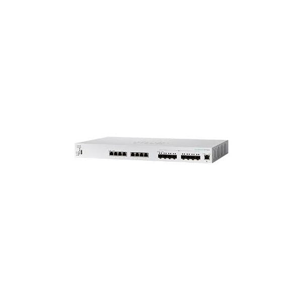Cisco CBS350 Gestito L3 10G Ethernet [100/1000/10000] 1U Nero, Grigio (Cisco Business 350 Series CBS350-16XTS - Switch - L3 - gestito - 8 x 10GBase-T + 8 x 10 Gigabit SFP+ - montabile su rack)Cisco0889728358453CBS350-16XTS-EU