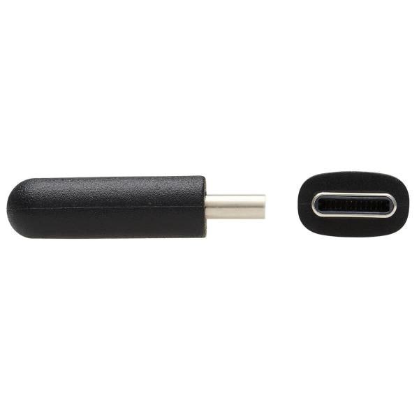 Tripp Lite U040-01M-C-RA cavo USB USB 2.0 1 m USB C Nero (USB-C CABLE M/M USB 2.0 - THNDRBOLT 3 60W PD CHRG RT PLUG)Eaton0037332263650U040-01M-C-RA