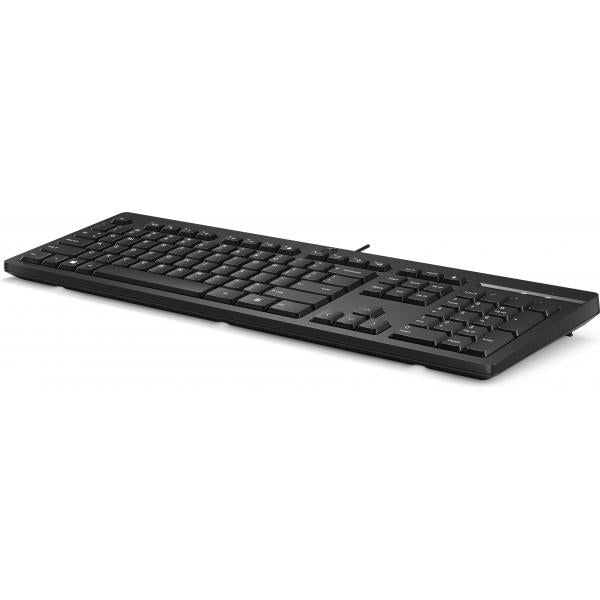 HP Tastiera cablata 125 USB (HP 125 - tastatur - QWERTY - engelsk)Hp266C9AA#ABB