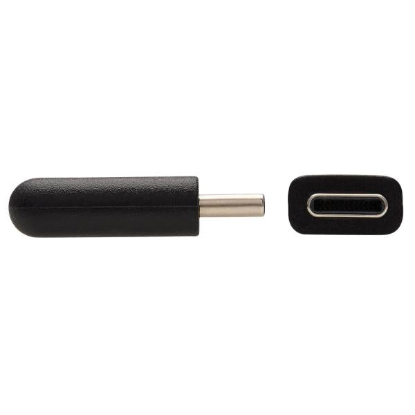 Tripp Lite U040-02M-C-5ARA cavo USB USB 2.0 2 m USB C Nero (USB-C CBL USB 2.0 THNDERBOLT 3 - 100W PD CHRG RT-ANG PLUG M/M 2M)Eaton0037332263698U040-02M-C-5ARA