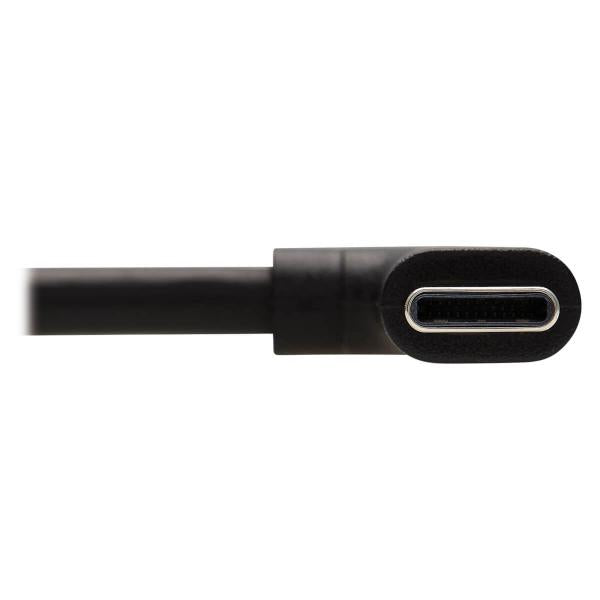 Tripp Lite U040-02M-C-5ARA cavo USB USB 2.0 2 m USB C Nero (USB-C CBL USB 2.0 THNDERBOLT 3 - 100W PD CHRG RT-ANG PLUG M/M 2M)Eaton0037332263698U040-02M-C-5ARA