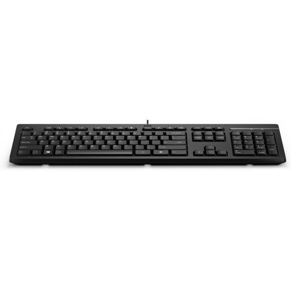HP TASTIERA WD USB 125 [bulk 12] (125 USB Wired Keyboard Used - for all EU countries) - Versione UKHp266C9A6#ABB