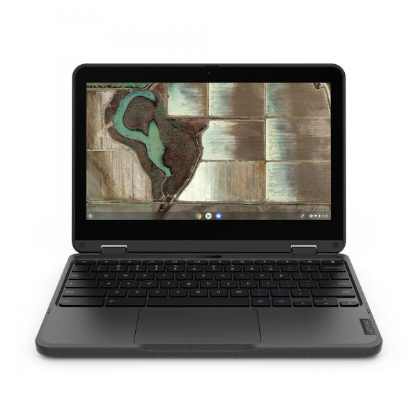 Lenovo 500e Chromebook Gen 3 [Intel] Intel Celeron N N5100 29,5 cm [11.6] Touch screen HD 8 GB LPDDR4x-SDRAM 64 GB eMMC Wi-Fi 6 [802.11ax] ChromeOS Inglese UK Grigio (Lenovo) - Versione UKLenovo019571378691182JB000AUK