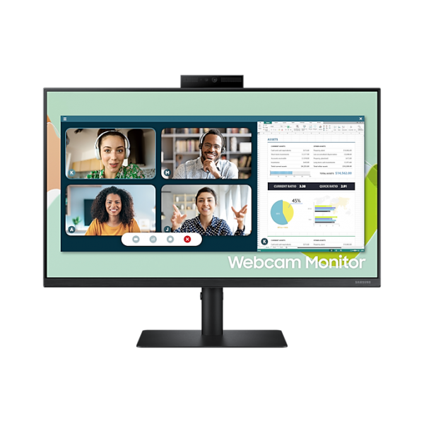 Samsung S24A400VEU Monitor PC 61 cm [24] 1920 x 1080 Pixel Full HD LED Nero (Samsung S24A400VEU 624 Built-In-Webcam Full HD LED Monitor - Black)Samsung8806092237490LS24A400VEUXXU