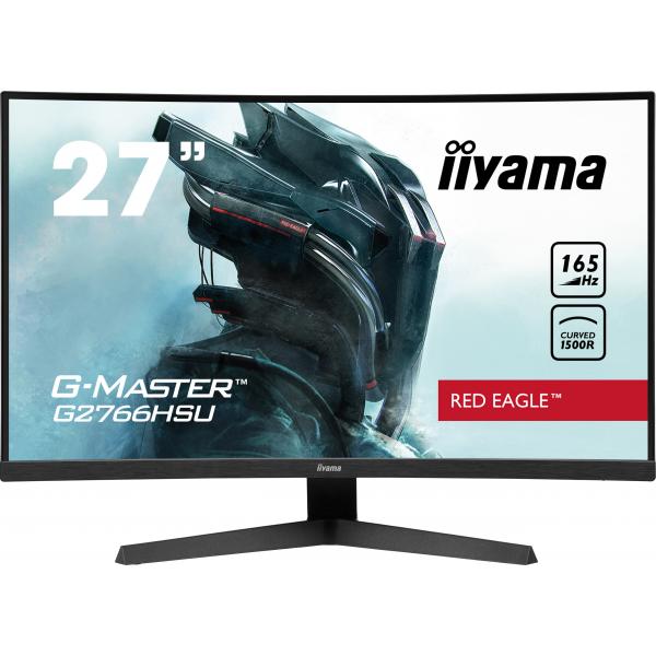 Iiyama G-MASTER G2766HSU-B1 Monitor PC 68,6 cm [27] 1920 x 1080 Pixel Full HD LED Nero (27IN LD 16:9 G2766HSU-B1 - 1920X1080 3000:1 1MS HDMI/DP/USB)IiyamaG2766HSU-B1