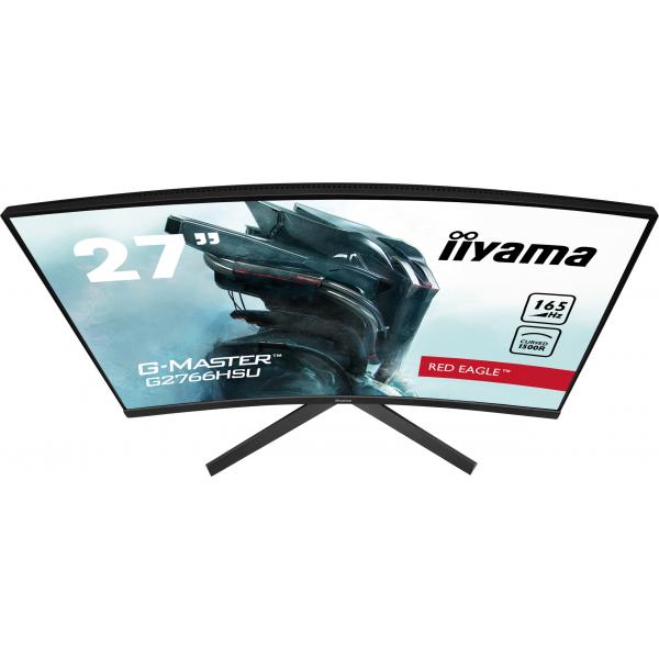 Iiyama G-MASTER G2766HSU-B1 Monitor PC 68,6 cm [27] 1920 x 1080 Pixel Full HD LED Nero (27IN LD 16:9 G2766HSU-B1 - 1920X1080 3000:1 1MS HDMI/DP/USB)IiyamaG2766HSU-B1
