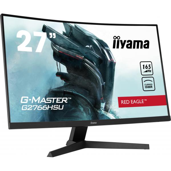 Iiyama G-MASTER G2766HSU-B1 Monitor PC 68,6 cm [27] 1920 x 1080 Pixel Full HD LED Nero (27IN LD 16:9 G2766HSU-B1 - 1920X1080 3000:1 1MS HDMI/DP/USB)IiyamaG2766HSU-B1